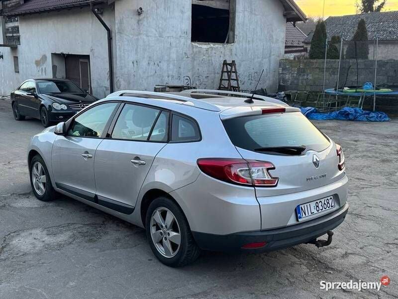 Srebrny Używany 2014 Renault Mégane GrandTour Kombi | 5500 zł - Obraz 1/4