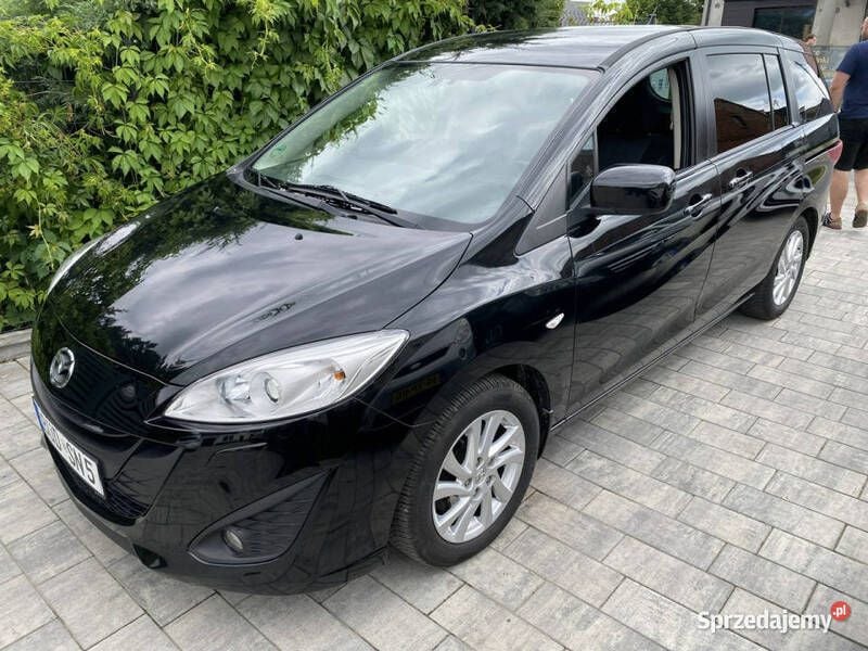 Czarny Używany 2011 Mazda 5 Minivan | 17 900 zł (Dobra cena) - Obraz 1/4