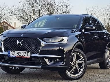 Niebieski Używany 2022 DS Automobiles DS7 Crossback Rivoli SUV | 99 999 zł (Dobra cena) - Obraz 1/4