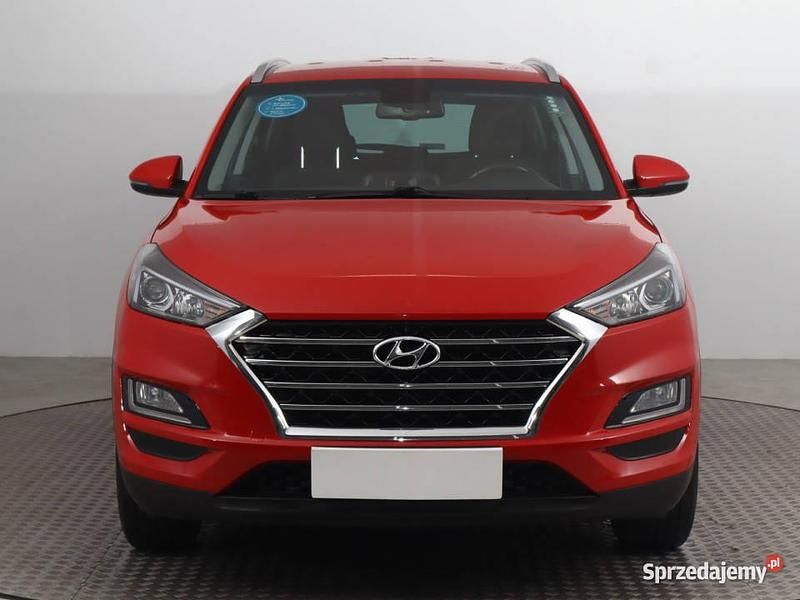 Czerwony Używany 2019 Hyundai Tucson SUV | 73 999 zł (Uczciwa cena) - Obraz 1/4