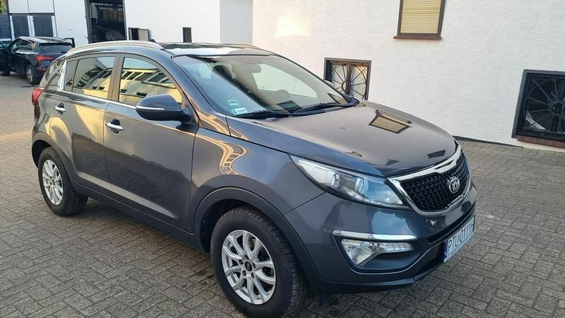 Szary Używany 2015 Kia Sportage SUV | 43 900 zł (Uczciwa cena) - Obraz 1/4