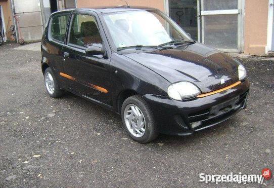Sprzedany Fiat Seicento Sporting czarny., używany 1998, km