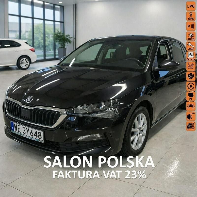 Czarny Używany 2021 Skoda Scala Hatchback | 40 650 zł (Super Cena) - Obraz 1/4