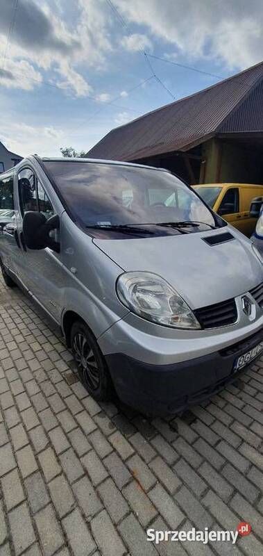 Srebrny Używany 2008 Renault Trafic Life Van | 23 900 zł (Drogi) - Obraz 1/4