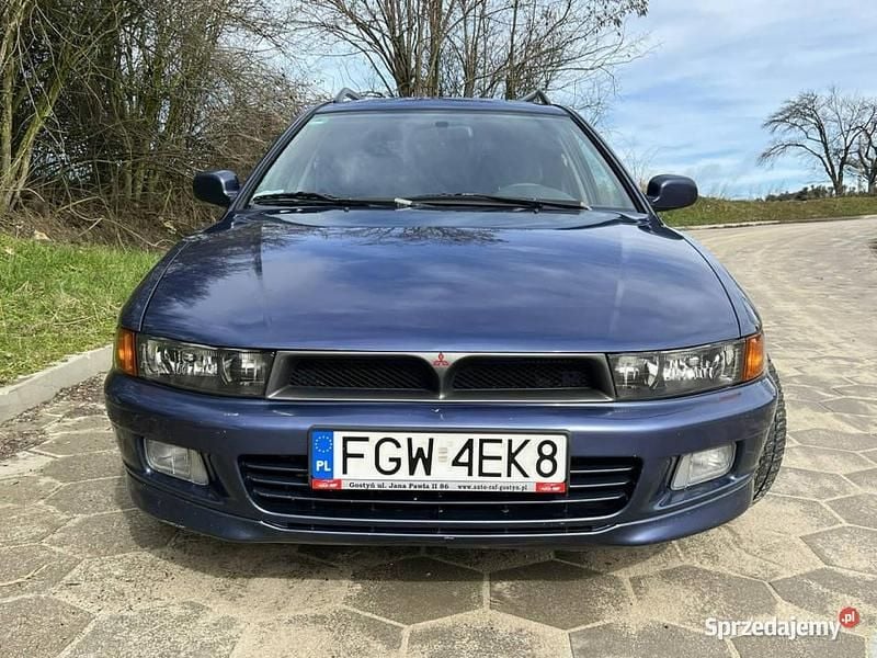 Niebieski Używany 1997 Mitsubishi Galant Kombi | 4300 zł - Obraz 1/4