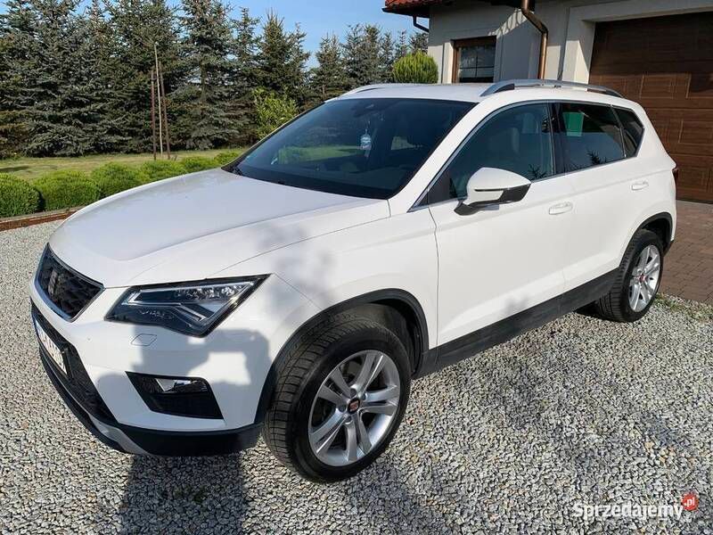 Biały Używany 2017 Seat Ateca 4Drive SUV | 76 800 zł (Uczciwa cena) - Obraz 1/4