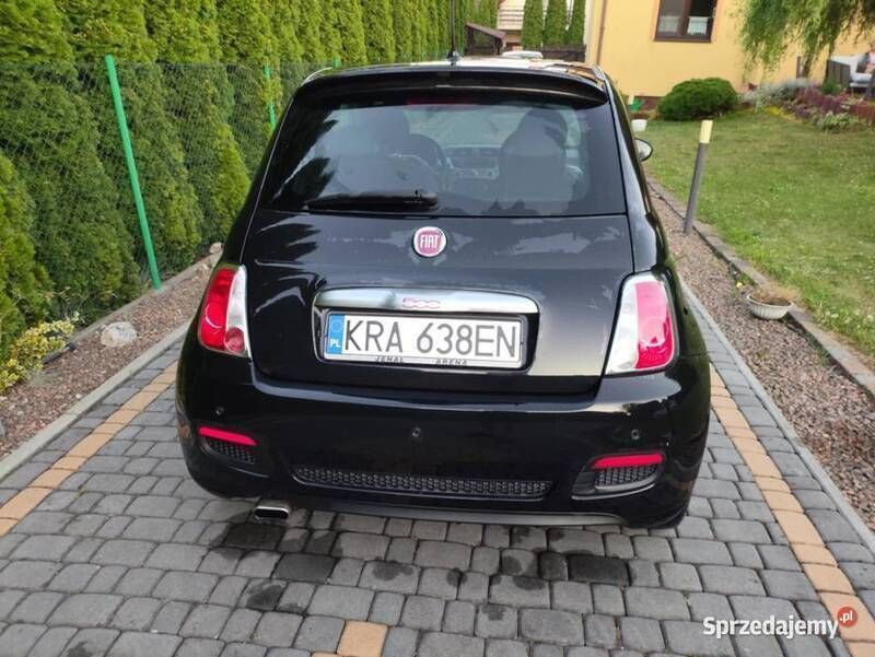 Czarny Używany 2013 Fiat 500 Sport Hatchback | 22 900 zł (Super Cena) - Obraz 1/4