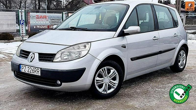 Używany Renault Scénic II 2005 Srebrny Minivan