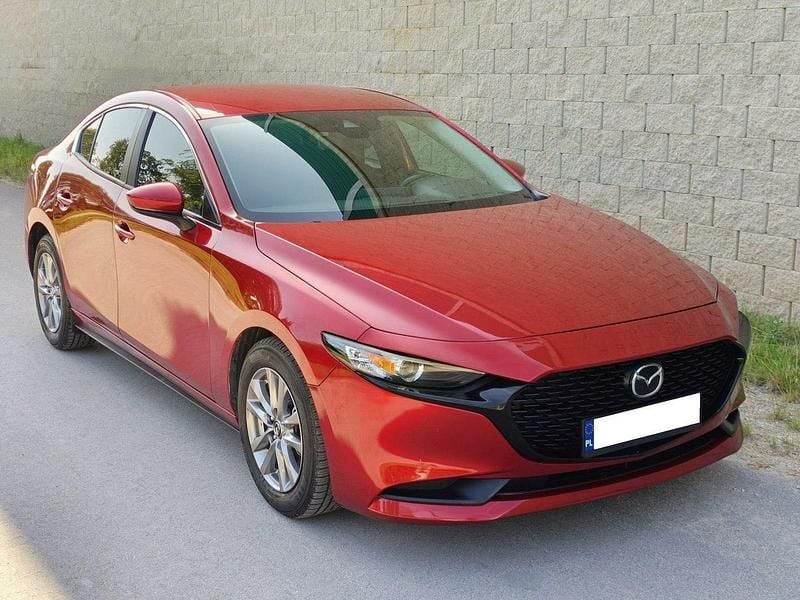 Bordowy Używany 2020 Mazda 3 Sedan/Limuzyna | 69 900 zł - Obraz 1/4