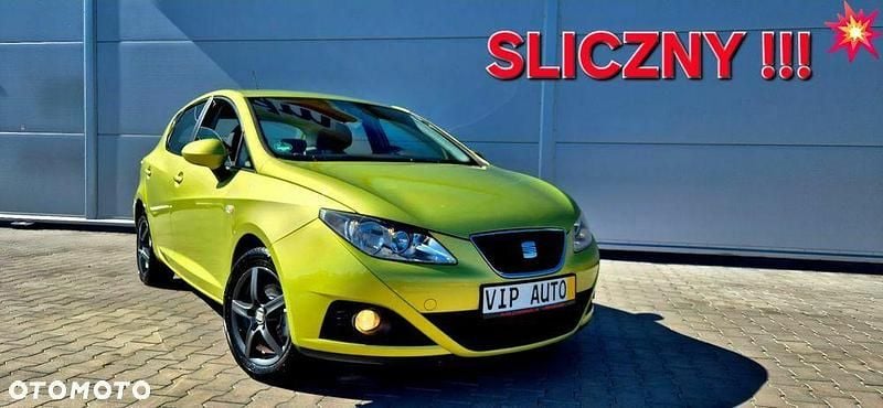 Używany Seat Ibiza Style 2008 Zielony Sedan/Limuzyna