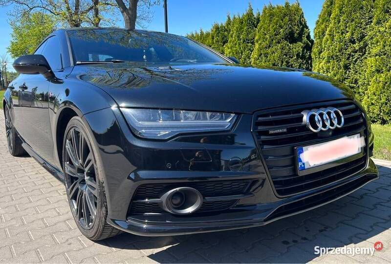 Czarny Używany 2016 Audi A7 S-Line Hatchback | 107 900 zł (Uczciwa cena) - Obraz 1/4