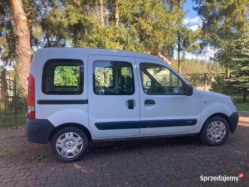 Biały Używany 2007 Renault Kangoo Minivan | 7800 zł (Uczciwa cena) - Obraz 1/4