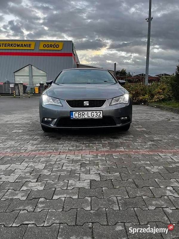 Szary Używany 2013 Seat Leon | 29 900 zł (Uczciwa cena) - Obraz 1/4