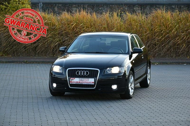 Czarny (metalik) Używany 2008 Audi A3 Hatchback | 15 900 zł (Dobra cena) - Obraz 1/4