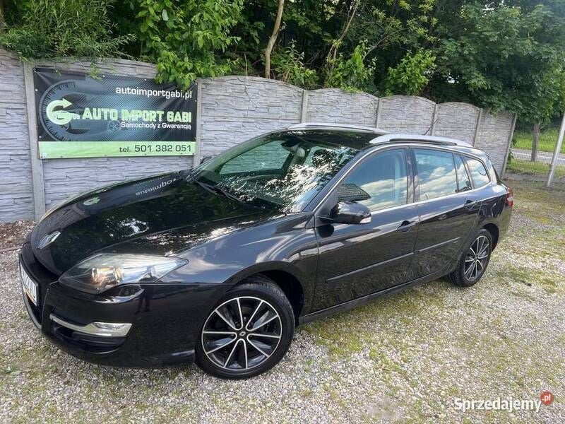 Czarny Używany 2013 Renault Laguna III Kombi | 33 900 zł (Drogi) - Obraz 1/4