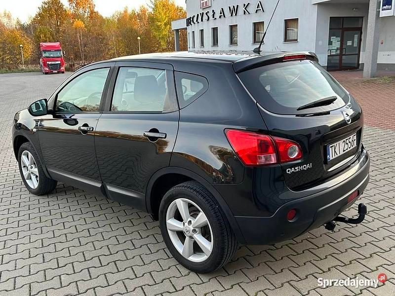 Czarny Używany 2008 Nissan Qashqai SUV | 15 900 zł (Uczciwa cena) - Obraz 1/4