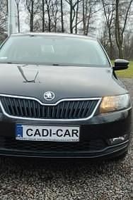 Używany Skoda Rapid 95 KM (69 kW) 2017 Czarny (metalik) Hatchback