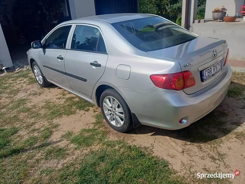 Srebrny Używany 2008 Toyota Corolla | 23 500 zł - Obraz 1/4