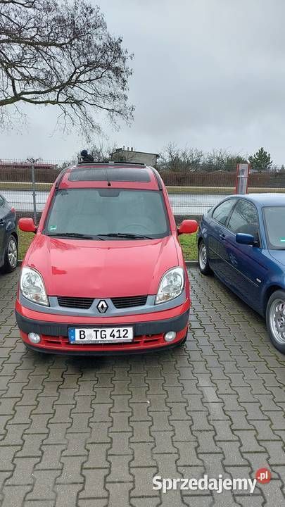 Czerwony Używany 2003 Renault Kangoo Minivan | 6750 zł (Dość drogi) - Obraz 1/4