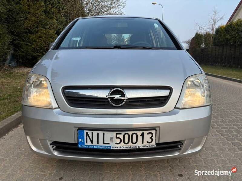 Srebrny Używany 2006 Opel Meriva Minivan | 6990 zł (Dość drogi) - Obraz 1/4