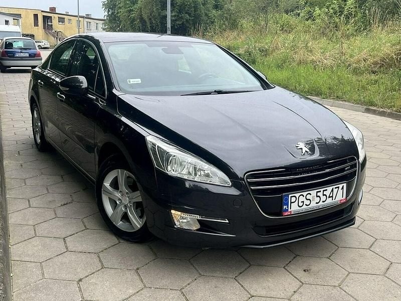 Czarny Używany 2011 Peugeot 508 Sedan/Limuzyna | 21 999 zł (Drogi) - Obraz 1/4