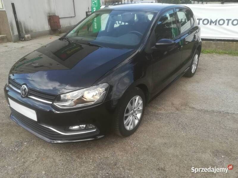 Czarny Używany 2015 VW Polo Hatchback | 24 900 zł - Obraz 1/4