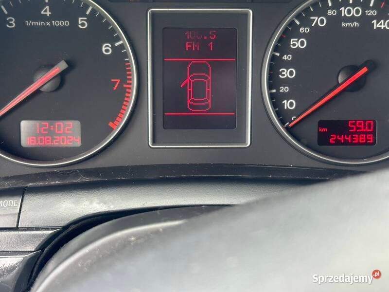 Używany Audi A4 2003 Czarny Sedan/Limuzyna