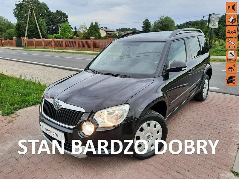 Czarny Używany 2012 Skoda Yeti SUV | 27 900 zł (Uczciwa cena) - Obraz 1/4