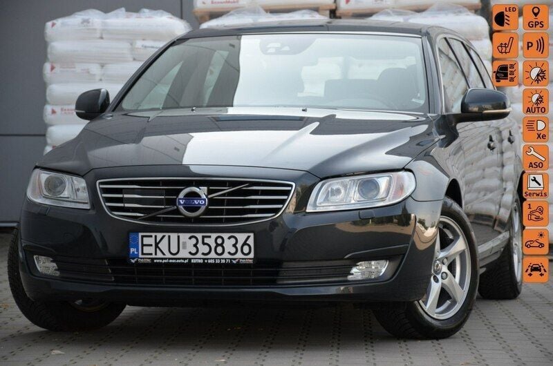 Szary Używany 2015 Volvo V70 Kombi | 33 900 zł (Dobra cena) - Obraz 1/4