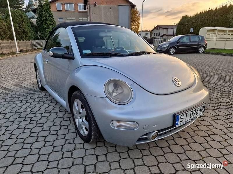 Srebrny Używany 2003 VW Beetle Kabriolet | 5500 zł (Dobra cena) - Obraz 1/4