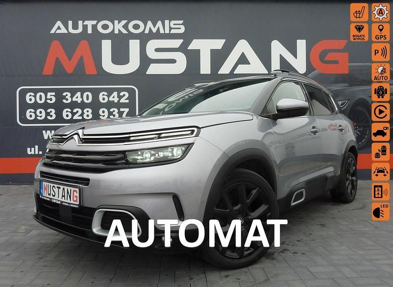 Szary (metalik) Używany 2019 Citroën C5 Aircross SUV | 79 900 zł (Uczciwa cena) - Obraz 1/4