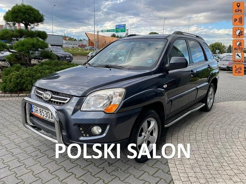 Szary Używany 2010 Kia Sportage 2 SUV | 29 900 zł (Dość drogi) - Obraz 1/4