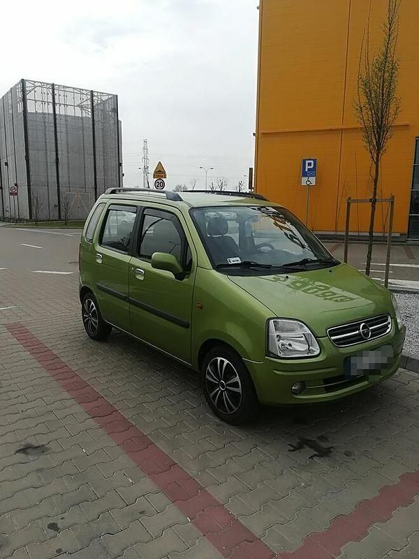 Zielony Używany 2003 Opel Agila Hatchback | 2999 zł - Obraz 1/4