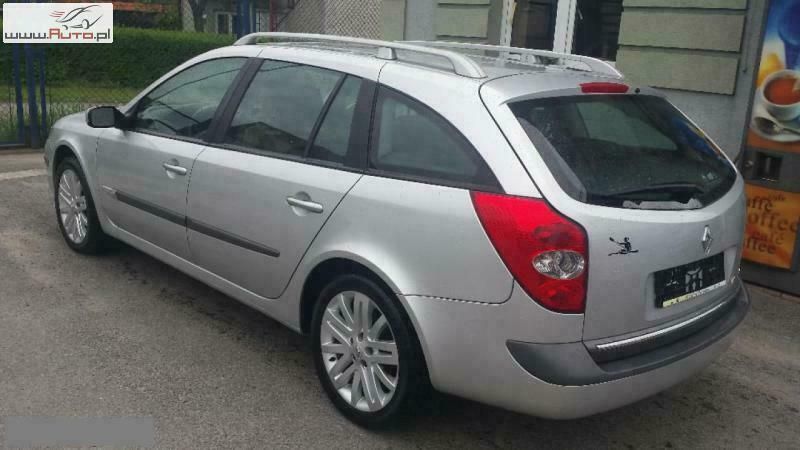 Używany Renault Laguna II 135 KM (99 kW) 2006 Srebrny (metalik) Sedan/Limuzyna
