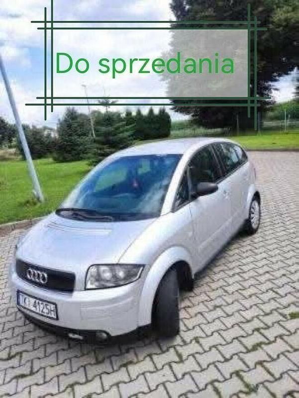 Srebrny Używany 2002 Audi A2 Hatchback | 7000 zł (Uczciwa cena) - Obraz 1/4