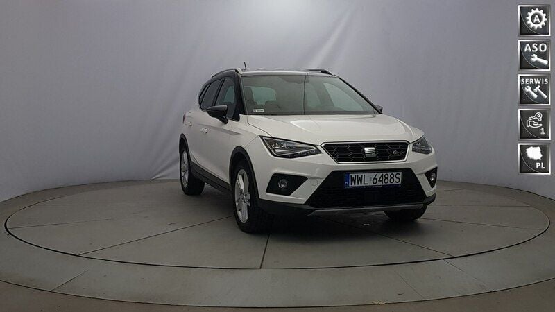 Biały Używany 2020 Seat Arona FR SUV | 74 850 zł (Dość drogi) - Obraz 1/4
