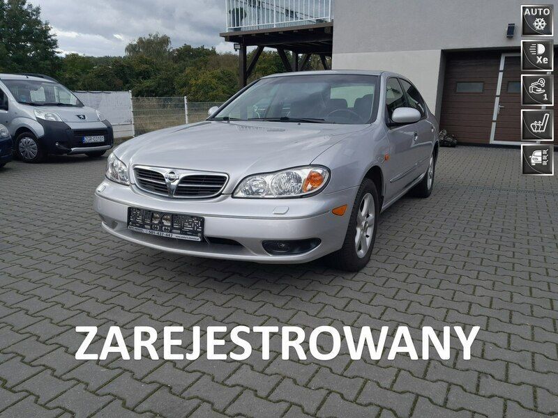 Srebrny Używany 2000 Nissan Maxima Sedan/Limuzyna | 24 900 zł - Obraz 1/4