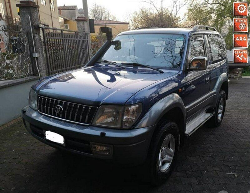 Srebrny Używany 2001 Toyota Land Cruiser SUV | 44 700 zł (Super Cena) - Obraz 1/4