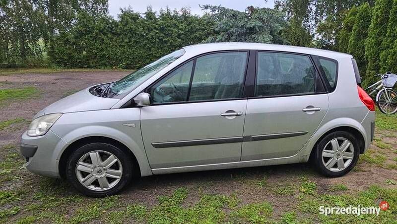 Srebrny Używany 2007 Renault Mégane II Minivan | 4990 zł (Uczciwa cena) - Obraz 1/4