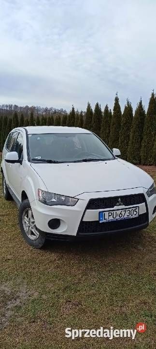 Biały Używany 2010 Mitsubishi Outlander SUV | 31 900 zł - Obraz 1/4