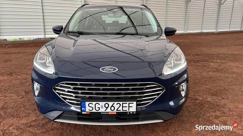 Niebieski Używany 2022 Ford Kuga SUV | 56 900 zł (Super Cena) - Obraz 1/4