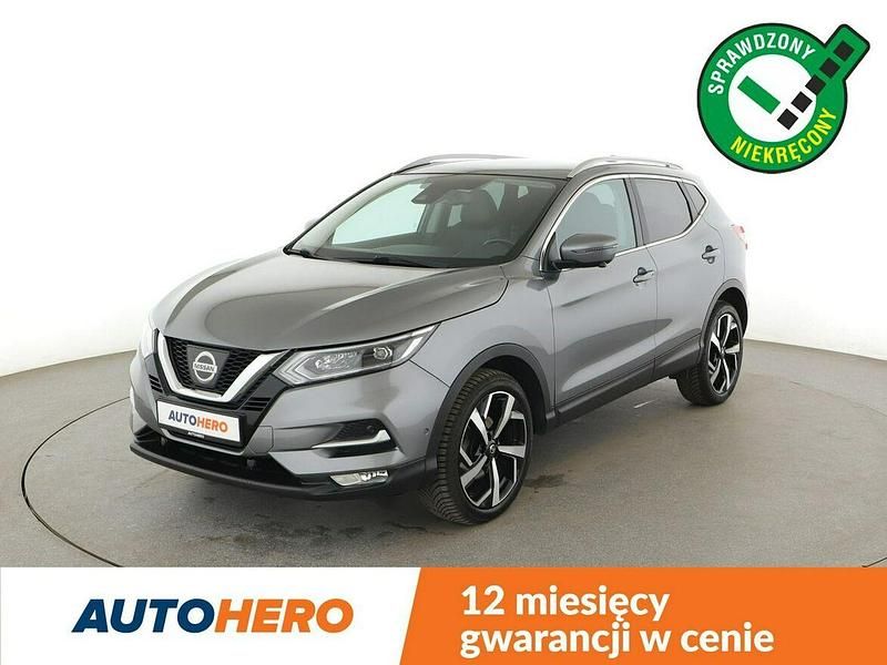 Szary Używany 2017 Nissan Qashqai SUV | 53 300 zł (Uczciwa cena) - Obraz 1/3