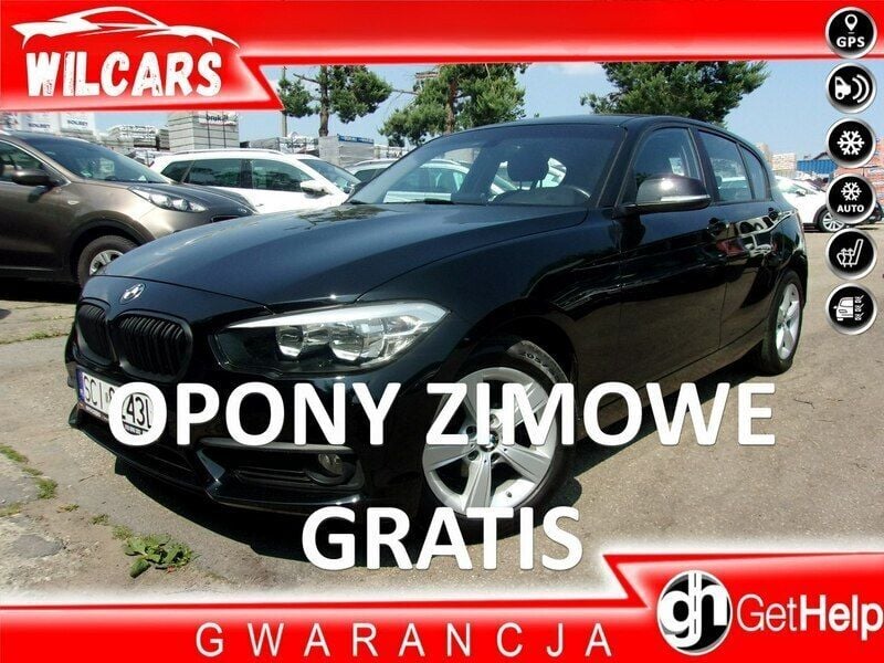 Czarny (metalik) Używany 2016 BMW 116 Hatchback | 43 900 zł (Uczciwa cena) - Obraz 1/4