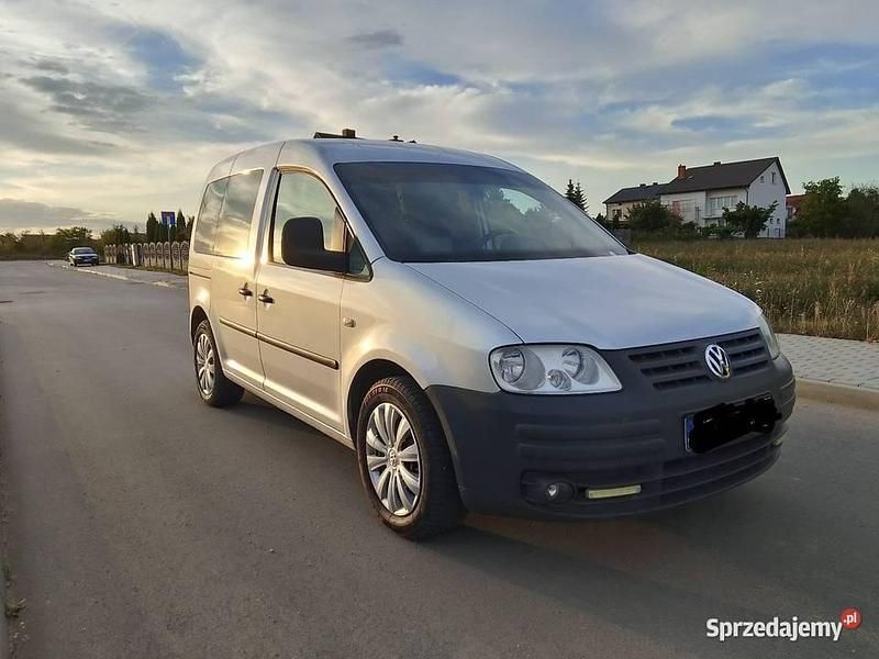 Srebrny Używany 2010 VW Caddy Minivan | 13 800 zł (Super Cena) - Obraz 1/4