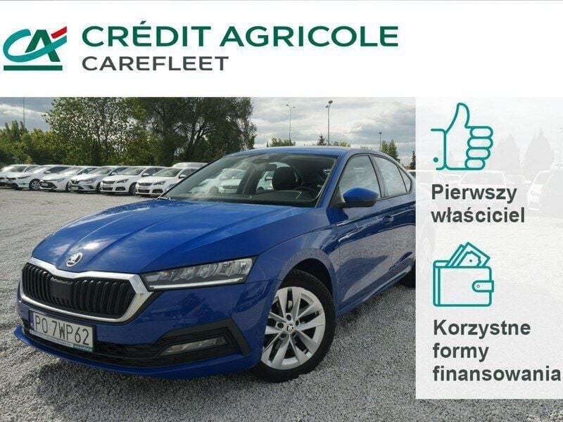Niebieski Używany 2021 Skoda Octavia Ambition Sedan/Limuzyna | 55 500 zł (Dobra cena) - Obraz 1/4
