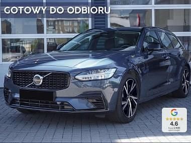 Nowe Volvo V90 Plus 398 KM (292 kW) 2025 Niebieski Kombi