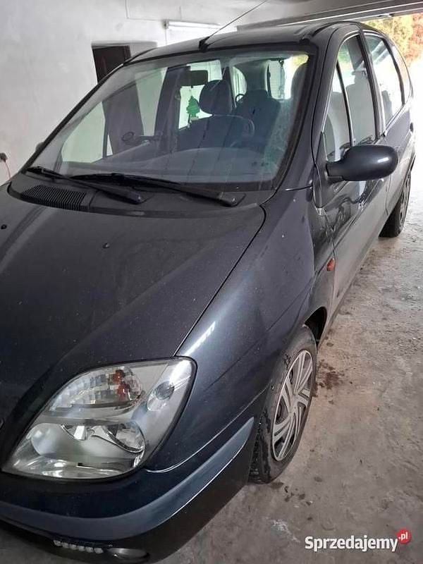 Grafitowy Używany 2002 Renault Scénic Minivan | 4400 zł (Dobra cena) - Obraz 1/4