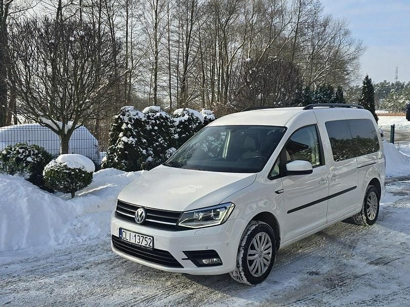Używany VW Caddy 130 KM (95 kW) 2016 Biały (metalik) Minivan