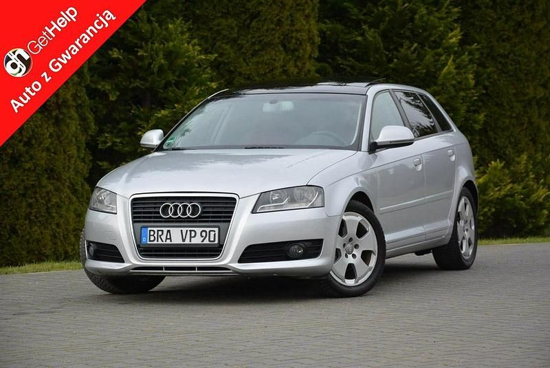 Srebrny Używany 2009 Audi A3 Sportback Hatchback | 24 900 zł (Uczciwa cena) - Obraz 1/4