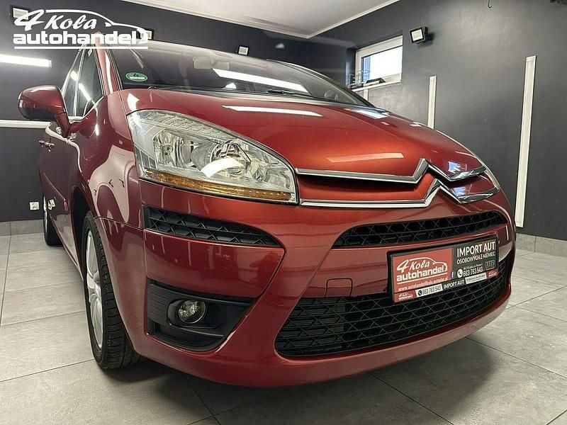 Czerwony Używany 2009 Citroën C4 Picasso Minivan | 19 999 zł - Obraz 1/4